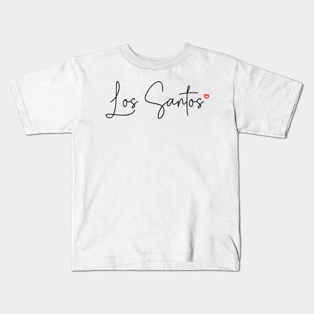 Los Santos Kids T-Shirt by finngifts